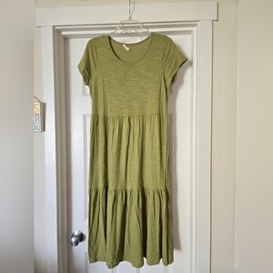 See You Monday Olive Maxi Dress